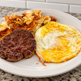 #11 Ground Beef Patty Breakfast