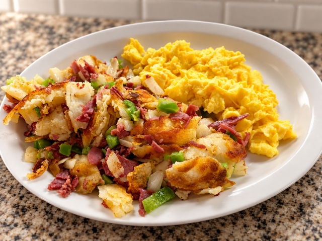 #10 Corned Beef Hash.