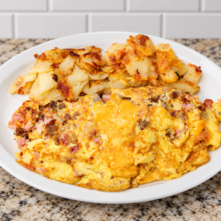 Mushroom & Cheese Omelet