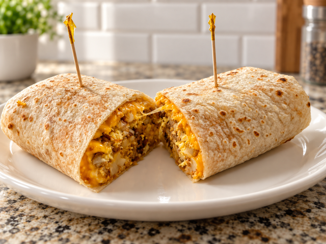 Chorizo Burrito.
