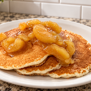 Cinnamon Apple Buttermilk Stack