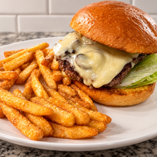 Moonshot Mushroom Hamburger