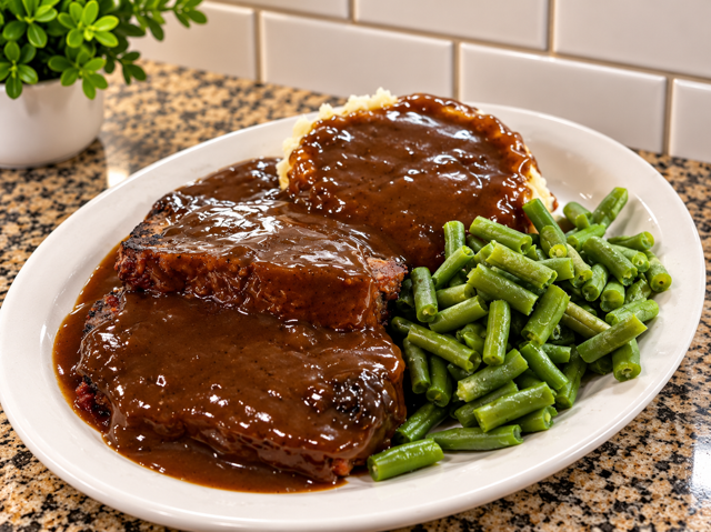 Baked Meatloaf.