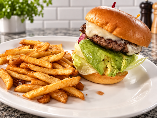 Guacamole Hamburger.