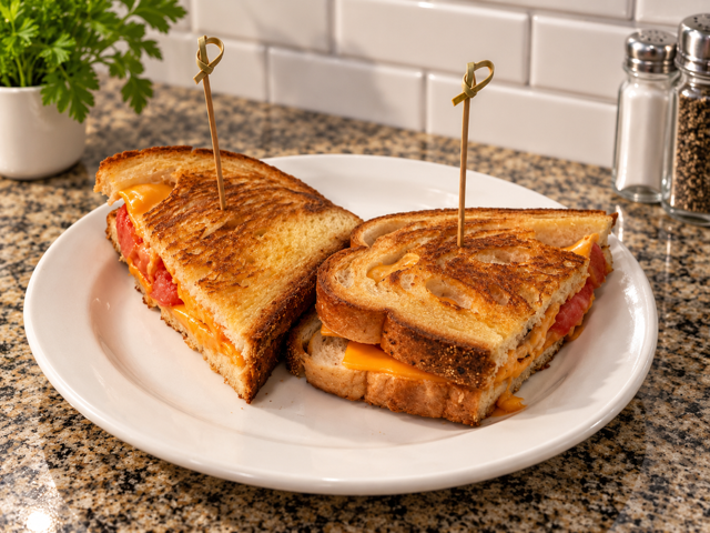 Grilled Cheese Sandwich.