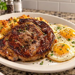#13 Steak & Eggs