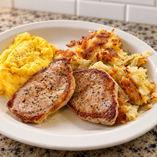 #14 Pork Chops & Eggs