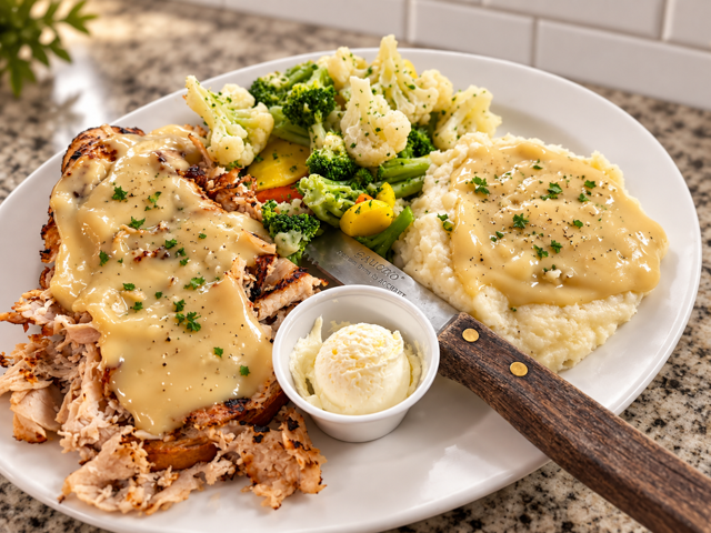 Open-Face Sandwich.