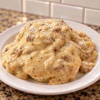 1 Biscuit & Gravy