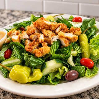 Chicken Strip Salad