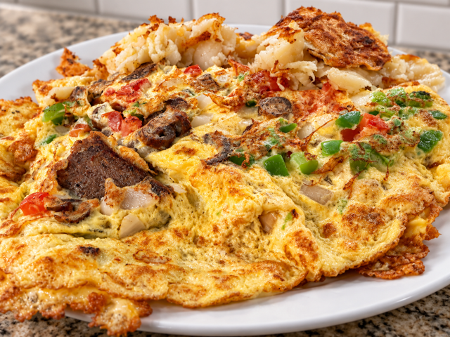 Greek Favorite Omelet.
