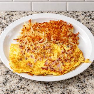 2-Egg Meat Omelet