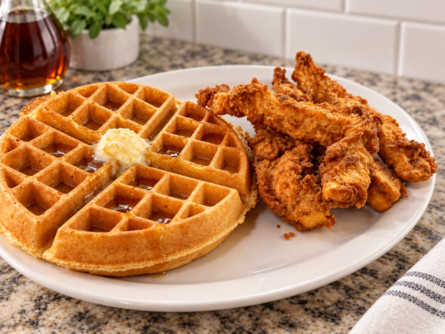 Chicken & Waffle.