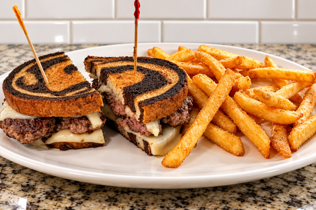 Patty Melt Burger.