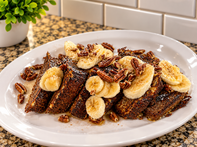 Banana Walnut French Toast.