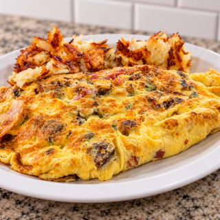 Meat & Cheese Lover's Omelet